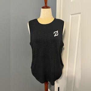 Peloton Women's Black Sleeveless Top